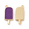 Brass Enamel Pendants KK-A168-16-07G-1