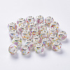 Handmade Lampwork European Beads LAMP-S193-009G-1