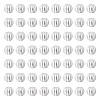 100Pcs Brass Pumpkin Beads KK-TA0008-55-1