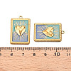 Ion Plating(IP) 304 Stainless Steel Pendants X-STAS-N107-05B-G-3