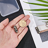 2Pcs Brass Beads KK-DC0004-93AS-3