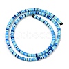 Handmade Polymer Clay Beads Strands PY-CBA18ED-02F-3