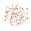 304 Stainless Steel Earrings Hooks X-STAS-P227-06RG-1