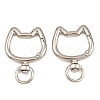 Zinc Alloy Swivel Clasps AL-CBAC079-13P-1