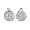 Rack Plating Alloy Pendant Cabochon Settings FIND-I030-09P-1