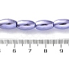 Electroplated Synthetic Non-magnetic Hematite Beads Strands G-C248-J01-8x12mm-5