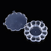 Flower Plastic Bead Storage Containers CON-Q023-21-3