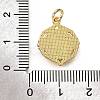Brass Shell Pendants KK-D328-01G-C-3