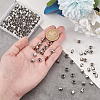150Pcs 3 Style 304 Stainless Steel European Beads STAS-PH0005-42-3