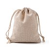 Cotton Packing Pouches Drawstring Bags ABAG-R011-12x15-3