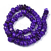 Natural Trochid Shell/Trochus Shell Beads Strands SHEL-S258-081-B02-2