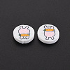 Handmade Polymer Clay Cabochons CLAY-N006-101-4