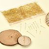 1000Pcs 5 Styles Iron Eye Pins IFIN-YW0003-58-1