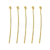 Brass Ball Head Pins KK-R020-07G-1