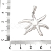 304 Stainless Steel Pendants STAS-Q349-01D-P-3