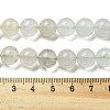 Natural Green Beryl Beads Strands G-F787-01-10mm-5