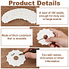 Paper Wine Glass Charms AJEW-WH0080-13D-4