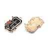 Halloween Theme Rack Plating Alloy Enamel Pendants ENAM-N056-393A-KCG-2