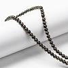 Natural Pyrite Beads Strands X-G-L031-4mm-01-4