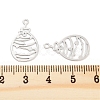 Long-Lasting Plated Brass Pendants KK-K336-56P-3