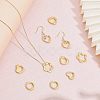 20Pcs 4 Style Rack Plating Alloy Bead Frame FIND-CA0006-18-4