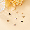 8Pcs 4 Colors 304 Stainless Steel Spring Ring Clasps STAS-TADJ001-09-5