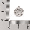 304 Stainless Steel Pendants STAS-S139-06P-05-3