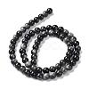 Natural Silver Obsidian Beads Strands G-D083-01D-2