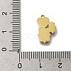 Ion Plating(IP) 304 Stainless Steel Manual Polishing Charms STAS-M059-05G-02-3