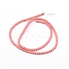 Non-magnetic Synthetic Hematite Beads Strands G-WH0018-01M-2