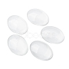 Transparent Oval Glass Cabochons GGLA-R022-40x30-4