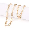 Brass Paperclip Chains MAK-S072-15A-G-1