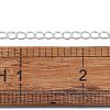 Brass Twisted Chains X-CHC-Q001-5x4mm-S-6