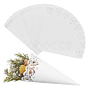 80Pcs Hollow Wedding Confetti Cones DIY-GA0009-59B-1