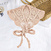 Polyester Knitted Triangle Headscarf AJEW-WH20072-69A-7