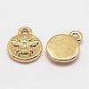 Brass Charms KK-G302-10G-NR-1