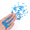 Baking Paint Glass Seed Beads SEED-S003-K17-4