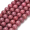 Natural Rhodonite Beads Strands G-F820-K06-10mm-2