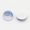 Plastic Wiggle Googly Eyes Buttons DIY Scrapbooking Crafts Toy Accessories with Label Paster on Back KY-S003B-10mm-M-2