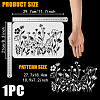 Plastic Hollow Out Drawing Painting Stencils Templates DIY-WH0396-753-2