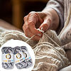 3 Skeins 3-Ply Cotton Sock Yarn YCOR-DJ0001-06A-6