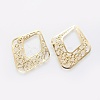 Iron Filigree Pendants X-IFIN-F158-44G-2