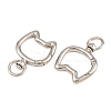Zinc Alloy Swivel Clasps AL-CBAC079-13P-2
