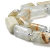 Natural Blue Calcite Beads Strands G-N327-06-05-4