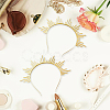 Alloy Hair Bands OHAR-WH20007-08G-7