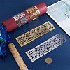 50Pcs 2 Style Metallic Paper Napkin Rings AJEW-GF0007-51-3