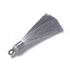 Polyester Tassel Pendants FIND-I009-B20-2