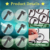 PVC Plastic Waterproof Stickers DIY-WH0386-18E-4