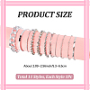 2 Sets 2 Styles Alloy Chain Bracelets & Bangles Set for Women BJEW-SP0001-34A-2