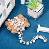 1Yard Round Crystal Glass Rhinestone Cup Chains DIY-PJ0001-43B-5
